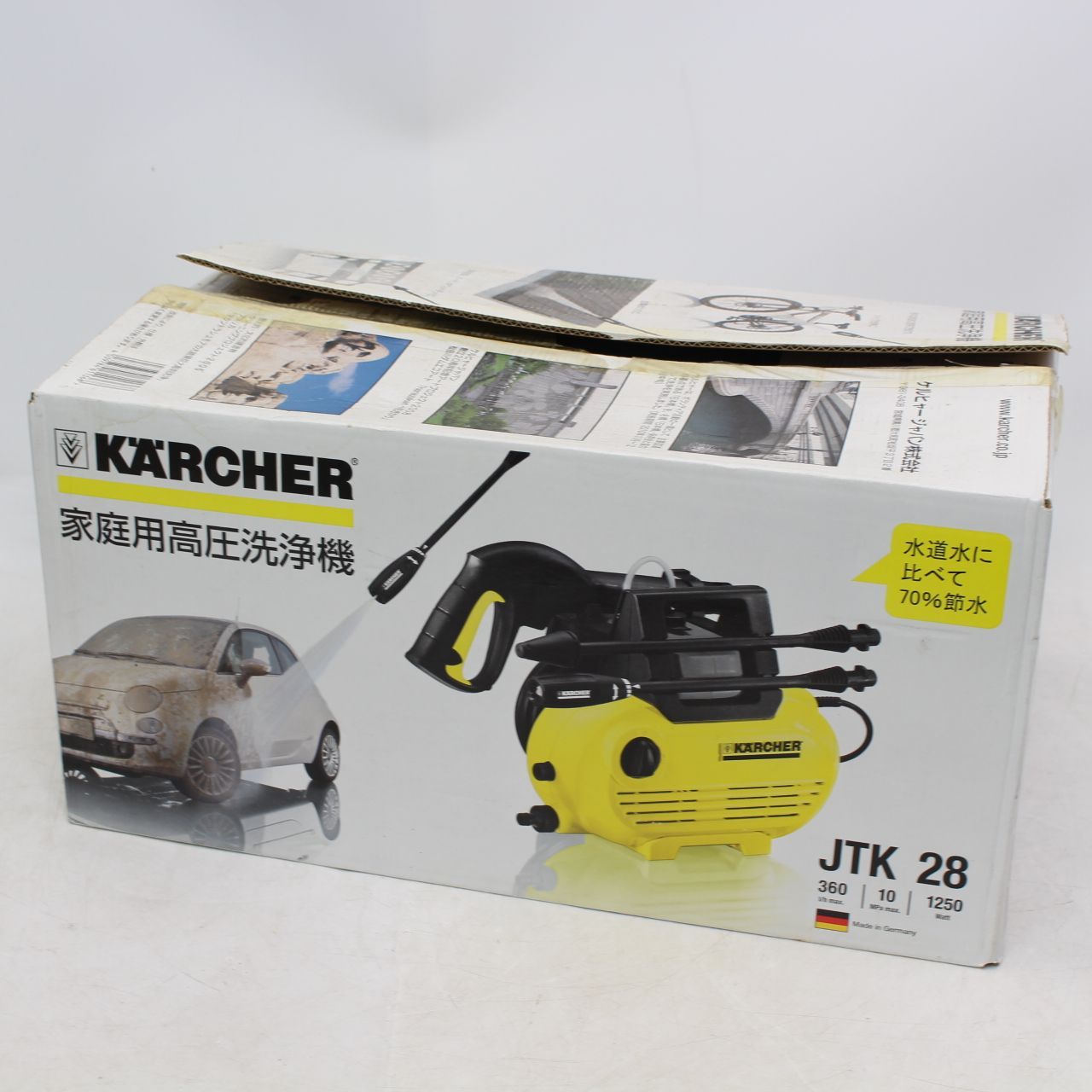 001 開封したのみ ケルヒャー 家庭用高圧洗浄機 JTK 28 1.672 580.0