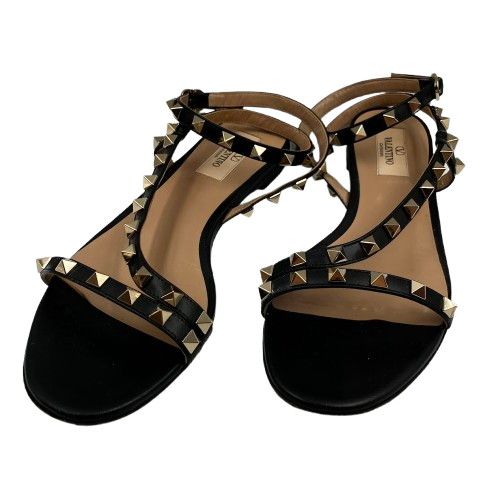 柔らかな質感の VALENTINO メルカリ - 37 サンダル スタッズ ヴァレンティノ 靴