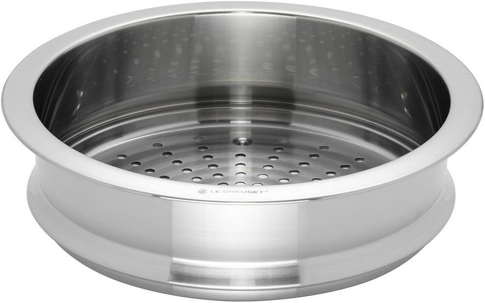 新古品・未使用品】ル・クルーゼ(Le Creuset) 蒸し器 スチーマー 24 cm