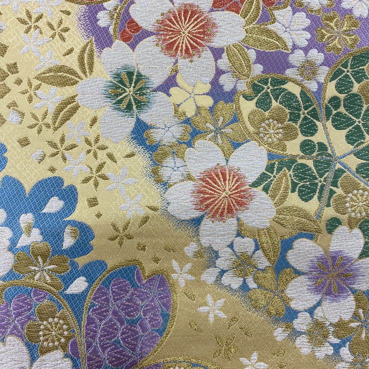 袋帯 秀品 桜 唐織 金糸 金色 六通 正絹 【中古】 - メルカリ