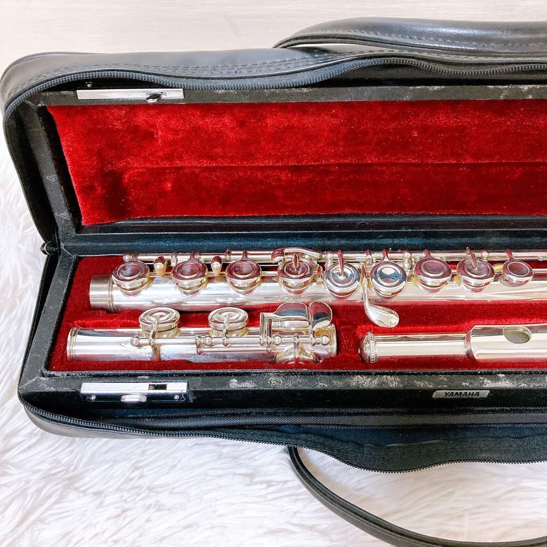 ヤマハ フルート YFL451 頭部管銀製 ケース付き YAMAHA YFL-451