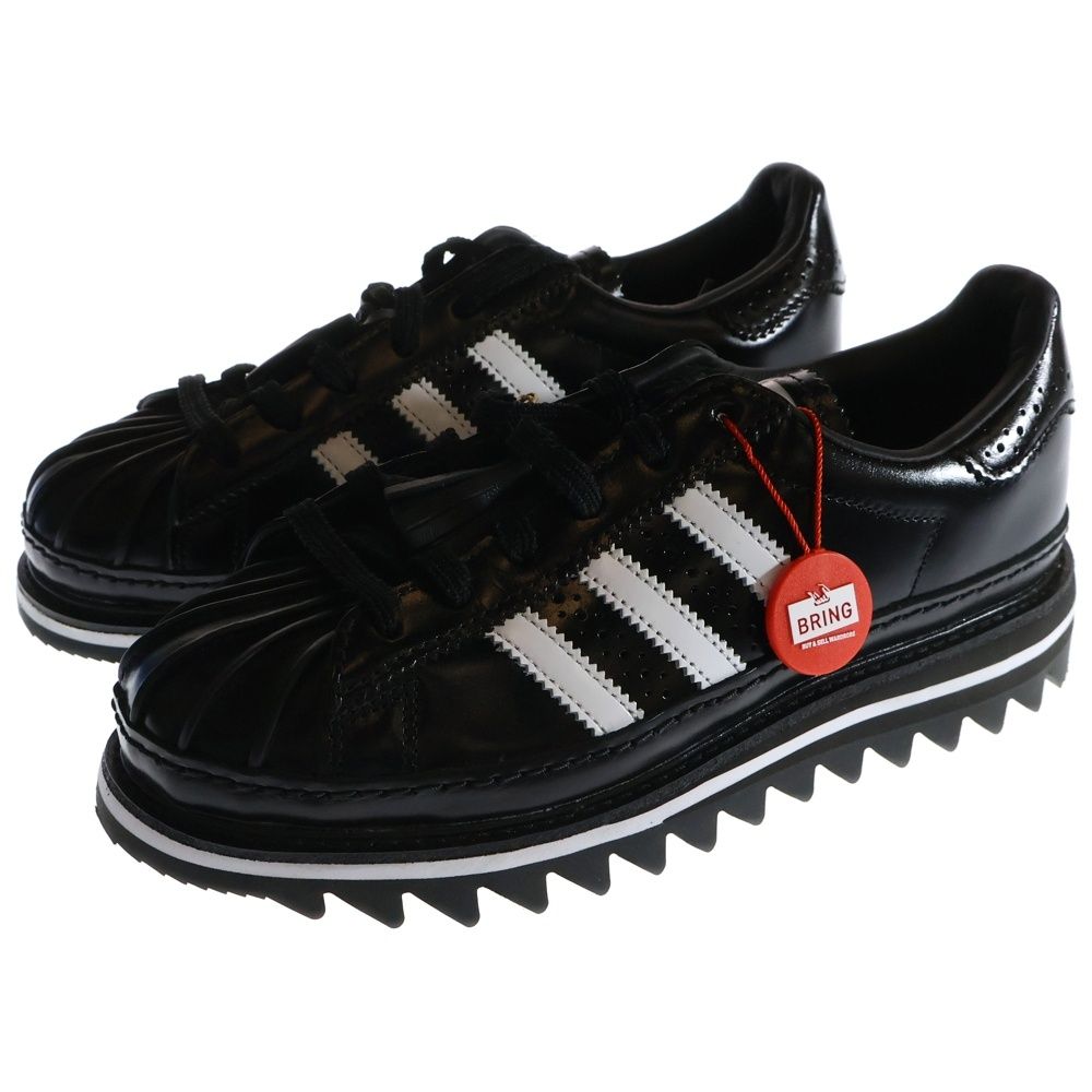 adidas Originals アディダスオリジナルス CLOT SUPERSTAR BY EC クロット スーパースター ローカットスニーカー ブラック レディース US5.5|23.5cm IH5953