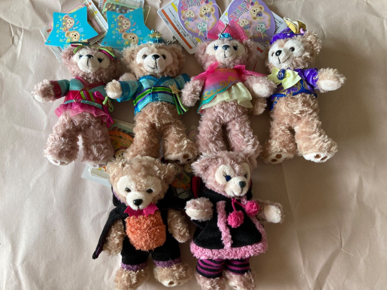 レア ダッフィー メイ ジェラトーニ イースターバニー キーチェーン