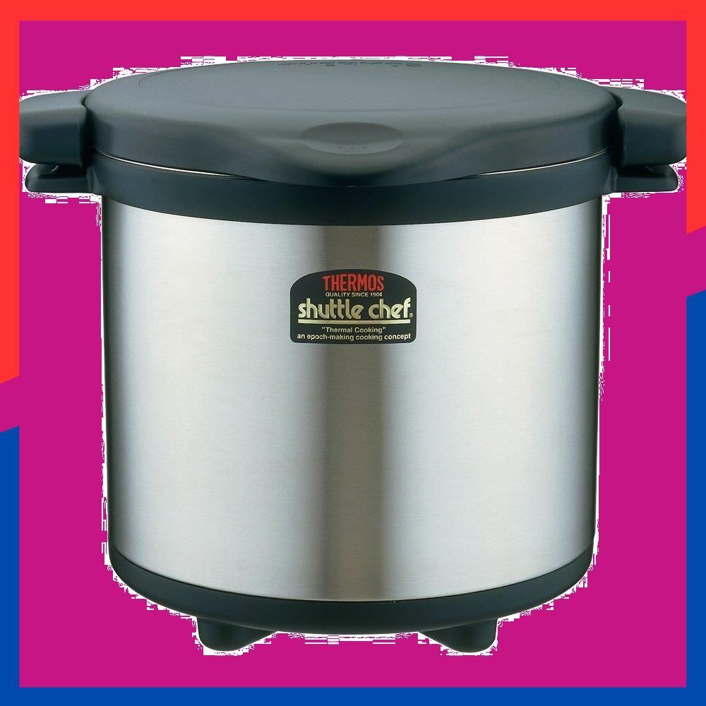 BK KPS-8001 ブラック 8.0L こげつきにくい シャトルシェフ 真空保温調理器 サーモス