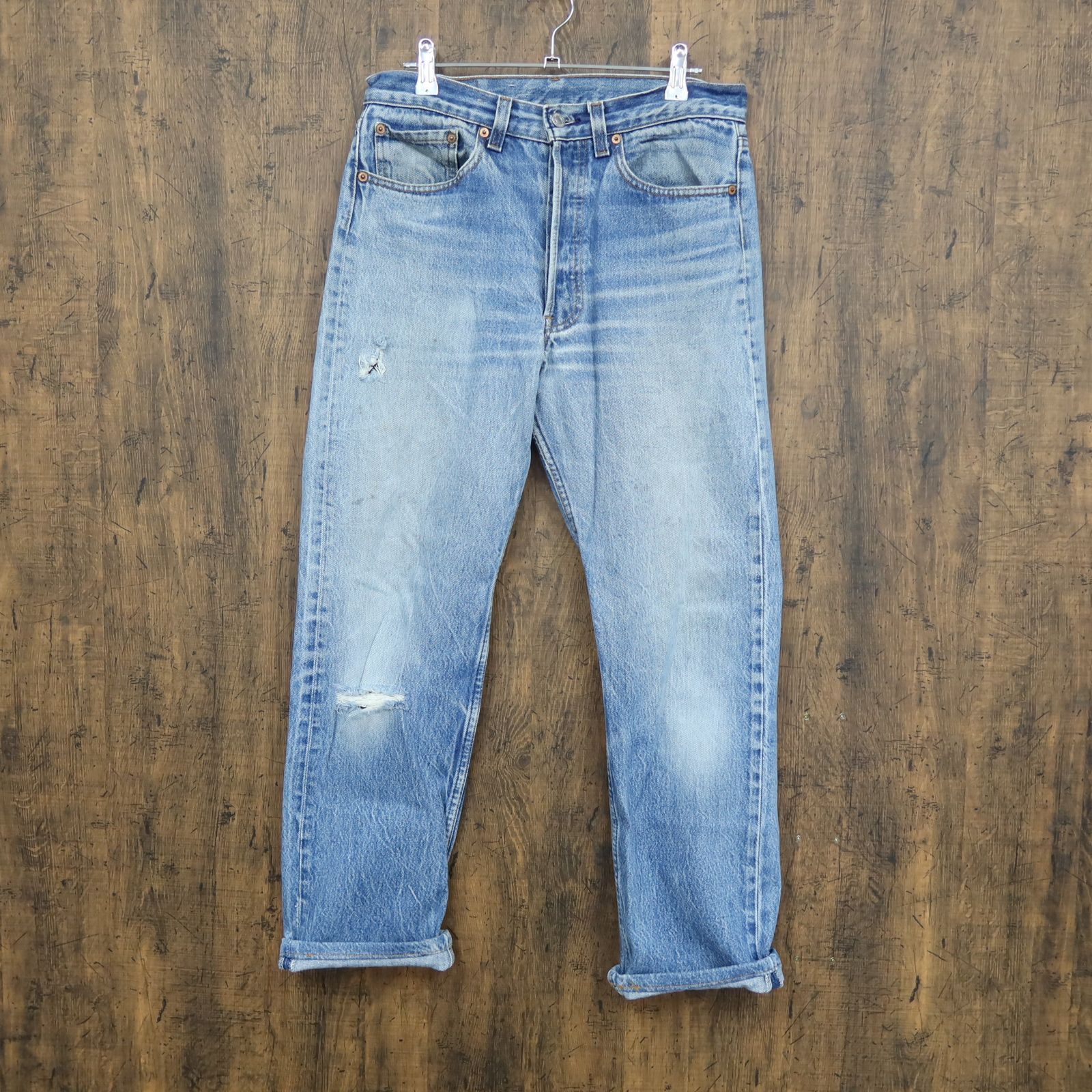 80s Vintage US古着☆Levi's リーバイス 501 552工場 SIZE W32 ブルー 