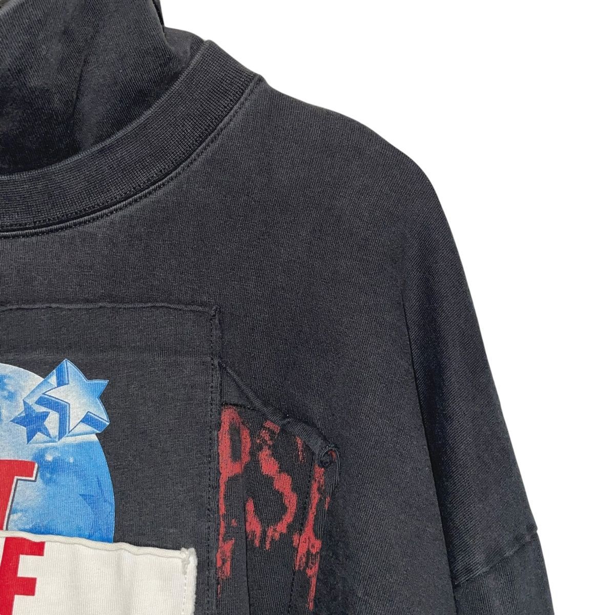 中古】 VETEMENTS ヴェトモン パッチワーク タートルネック