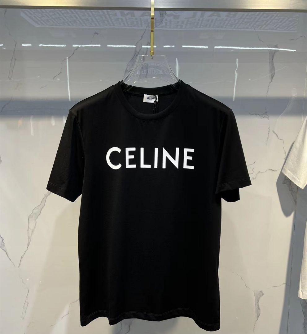 CELINE セリーヌ 半袖Tシャツ 黒 - メルカリ