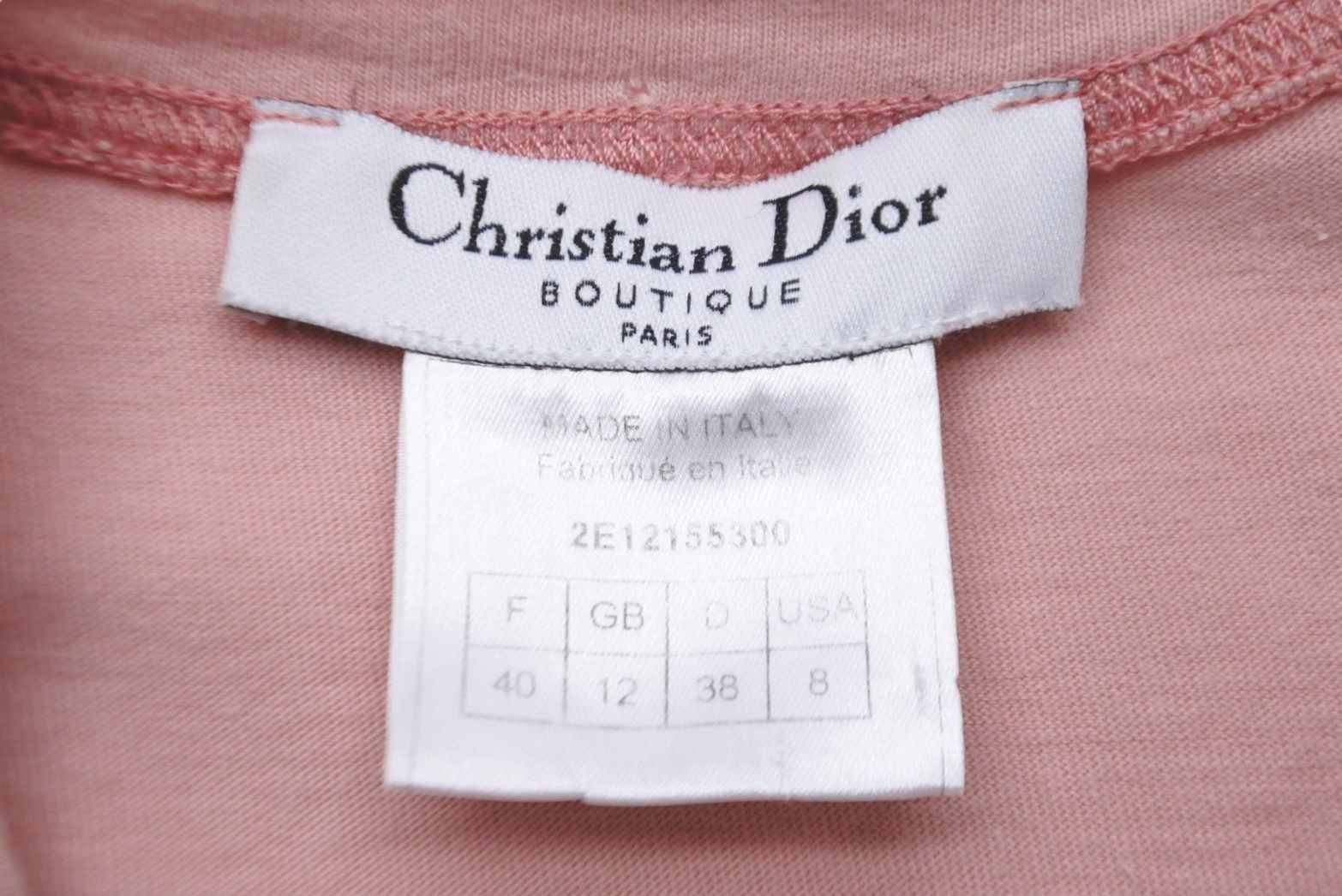 Christian Dior クリスチャンディオール J'ADORE タンクトップ ピンク ...