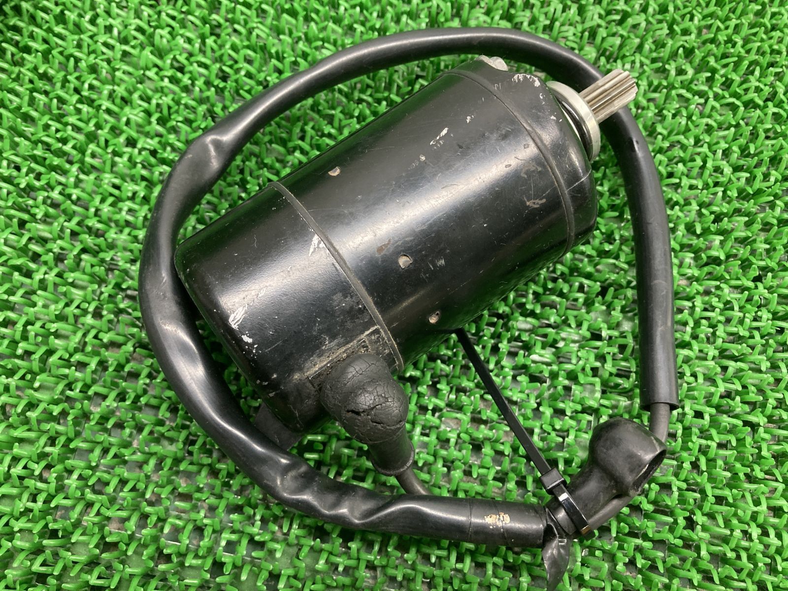 FZ400 セルモーター SM-13 ヤマハ 純正 バイク 部品 4YR スターターモーター 機能的問題なし 品薄 品 車検 Genuine