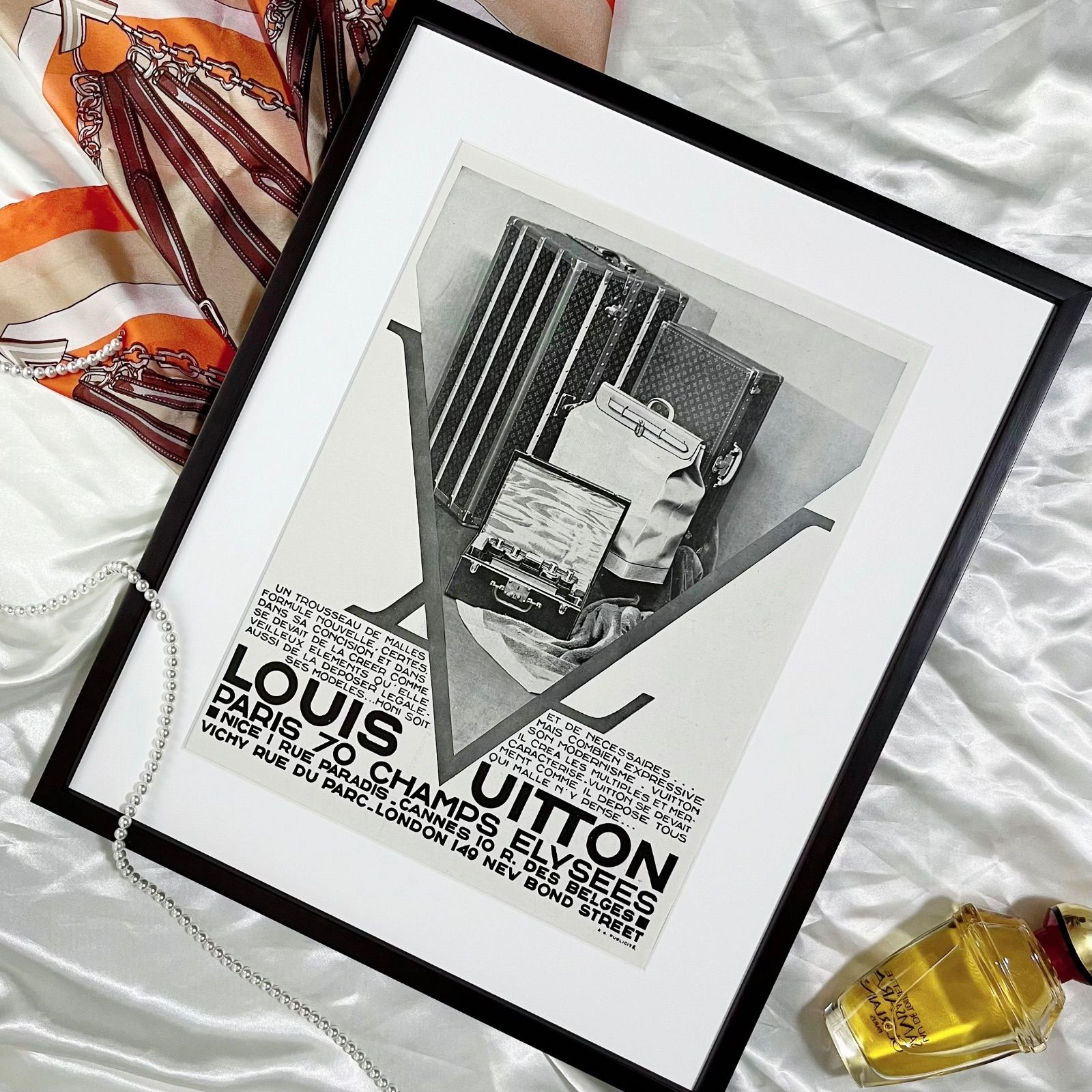 ルイ・ヴィトン 1931年ヴィンテージ広告　ポスター 1931 広告＞ Louis Vuitton ルイ・ヴィトン ポスター