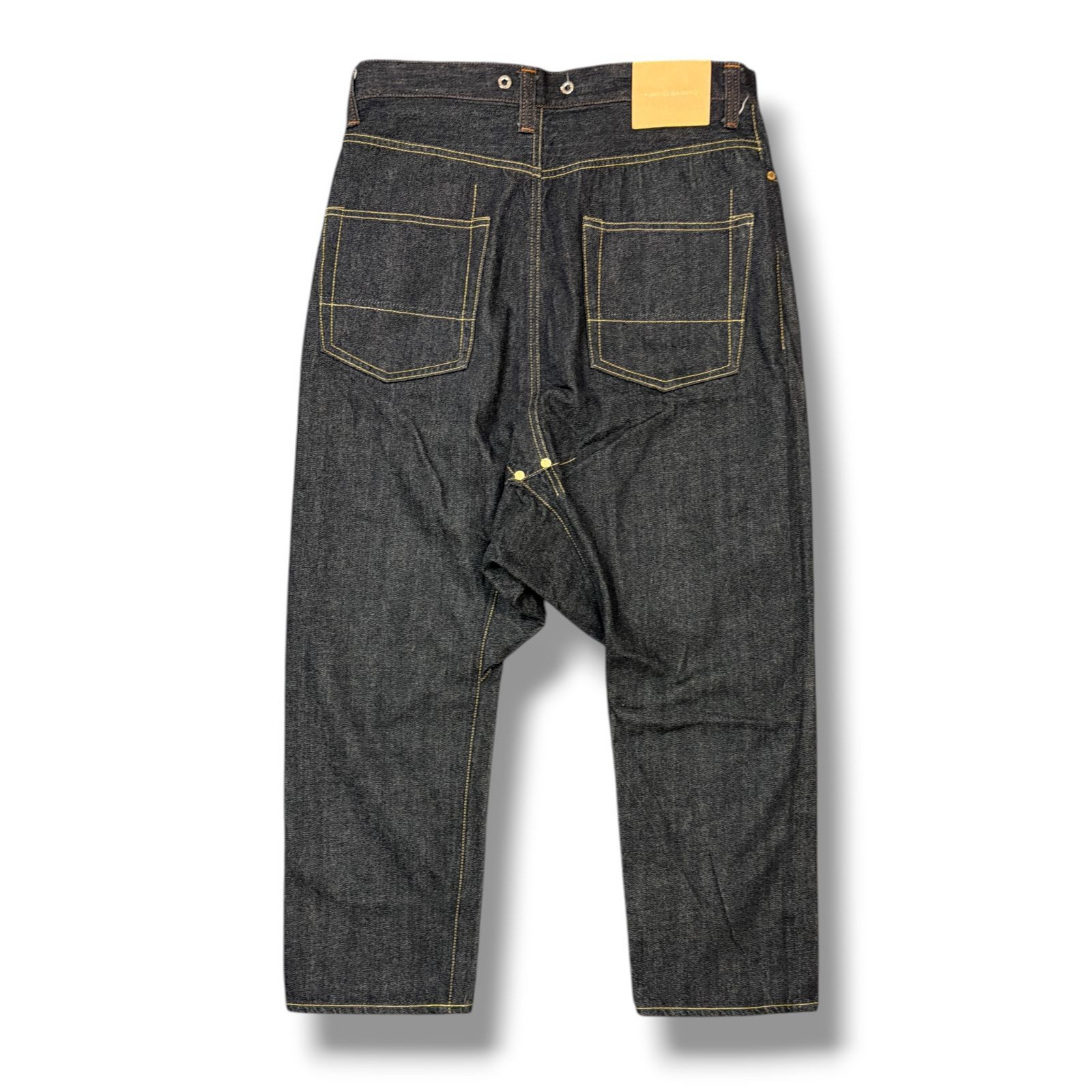 フミトガンリュウ fumito ganryu サルエルパンツデニム サイズ2 FUMITO