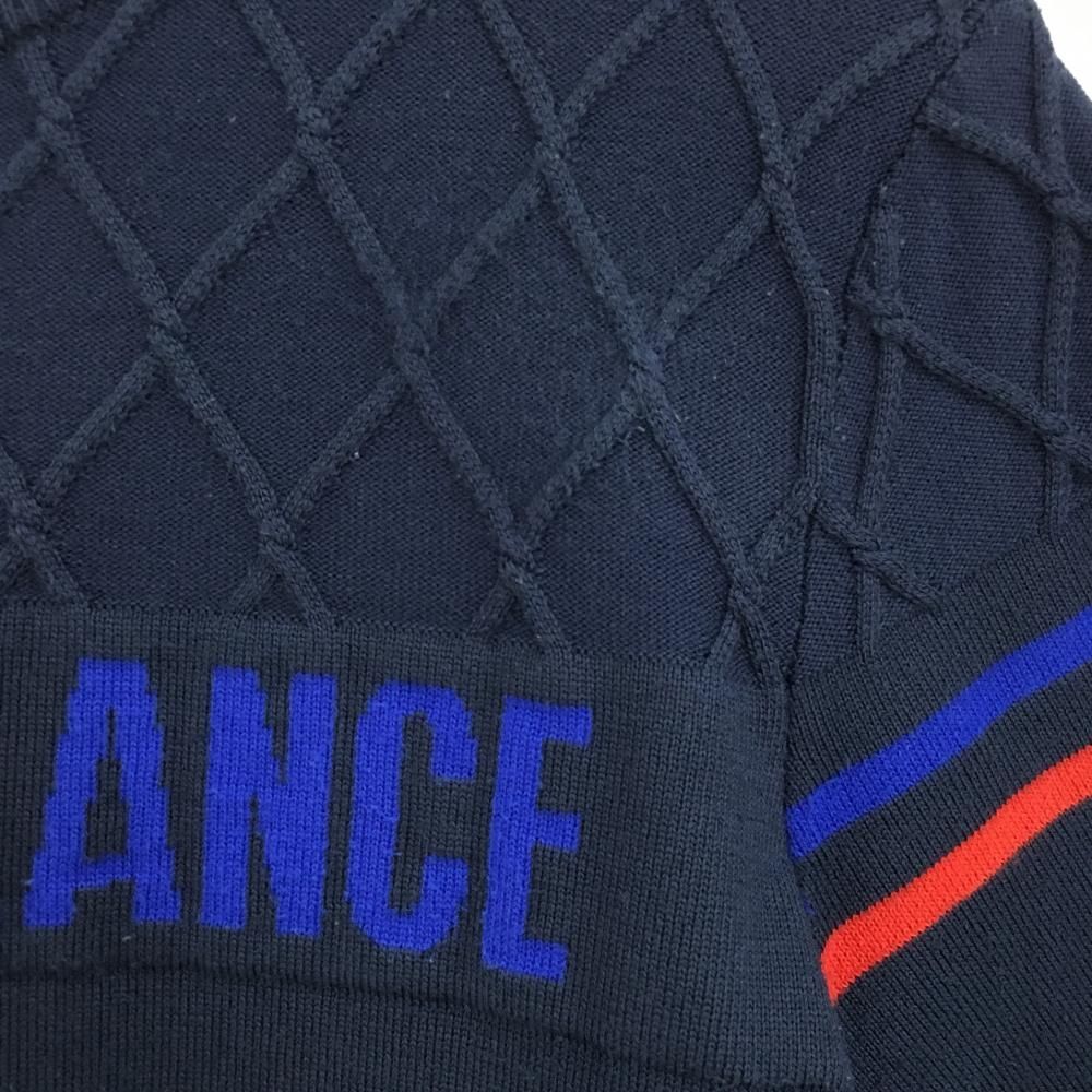 New Balance ニットセーター ネイビー NEW BALANCE GOLF ニューバランス ニットセーター ネイビー系