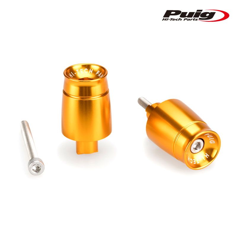Puig 21026O BAR ENDS SPORT MODEL [GOLD] Kawasaki Ninja 650 (20-22) Ninja 7 HYBRID (24-25) Z650 (20-25) プーチ バーエンド スポーツ