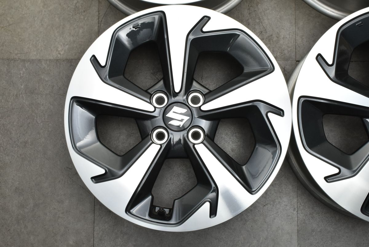 新型スイフト(ハイブリットMZ)タイヤホイールセット【美品】 新車外し品】スズキ スイフト ハイブリッド MZ 純正 16in 6J +45