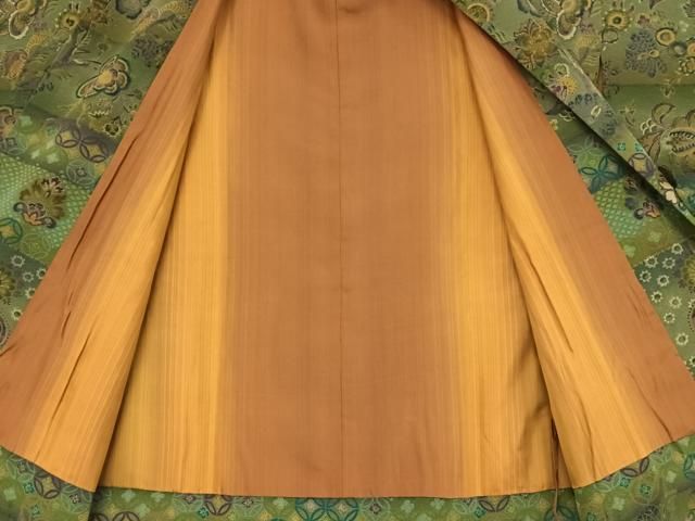 平和屋着物○道中着 更紗花文 ロング丈 正絹 逸品 AAAU0214np - メルカリ