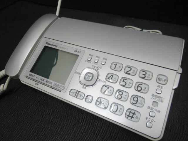 パナソニック FAXファックス KX-PD315-S おたっくす シルバー