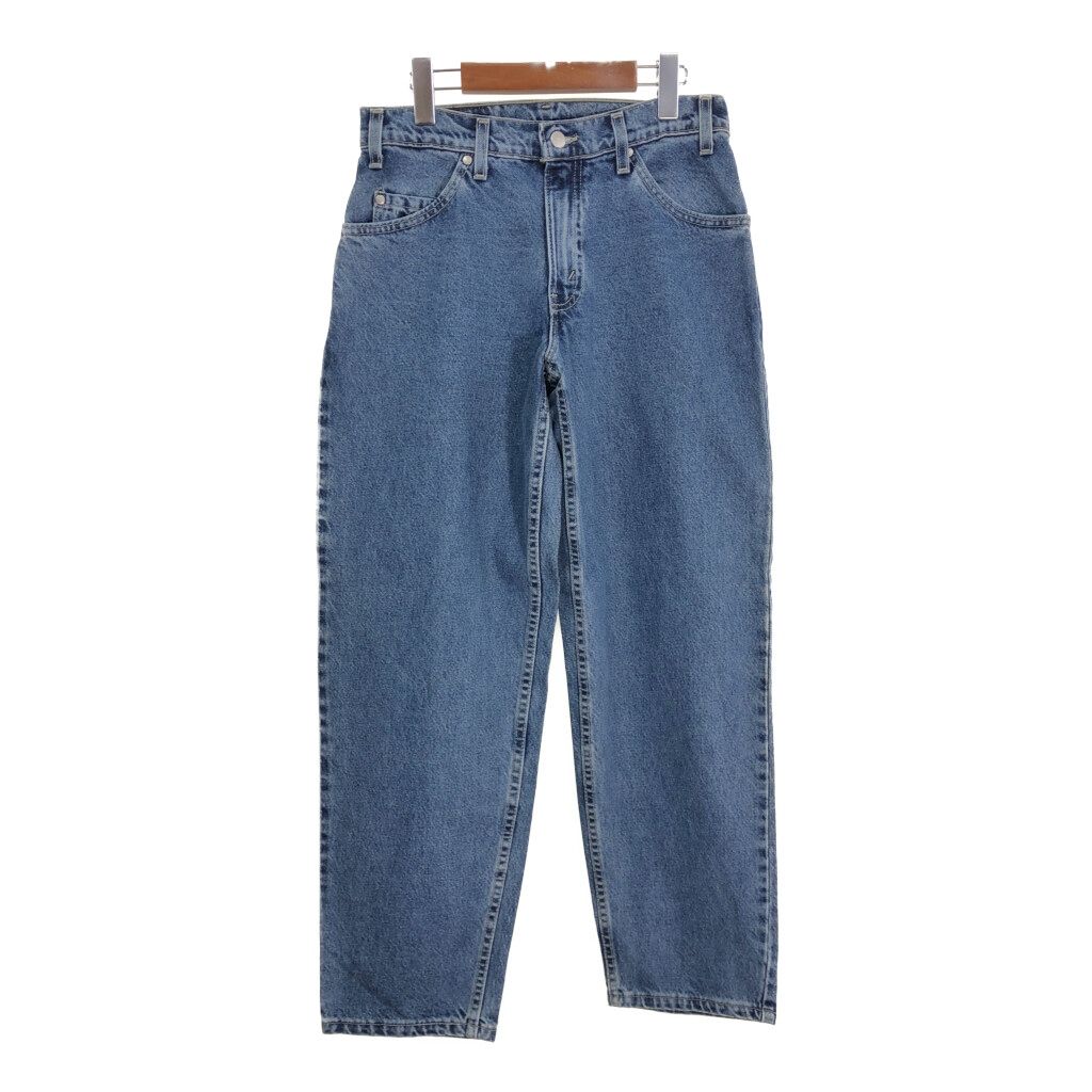 デッドストック 90年代 USA製 Levi's リーバイス L2 バギー デニムパンツ ブルー (メンズ W29 L30) 中古 古着 T0148