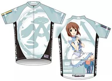 サイクルジャージ サイクルウェア キャラクター 萩原雪歩 サイクルジャージ 半袖 Mサイズ アイドルマスター