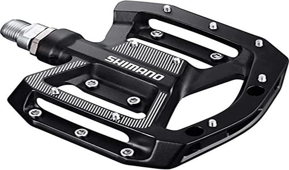 ブラック シマノ SHIMANO ペダル フラット PD-GR500-L フラットペダル ブラック EPDGR500L