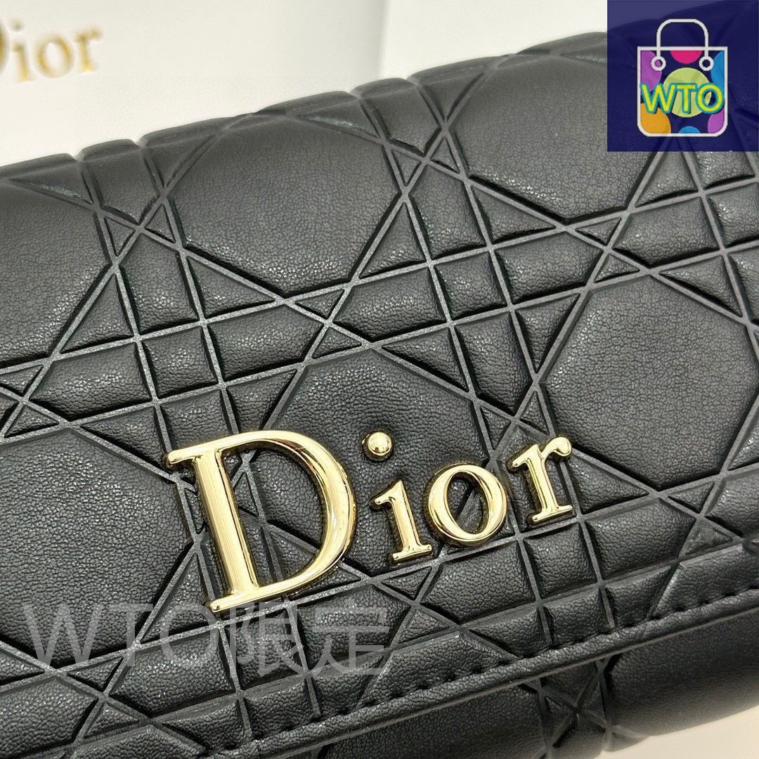 今日特価】Dior ディオール 最新人気ウォレット 輸入小牛皮で