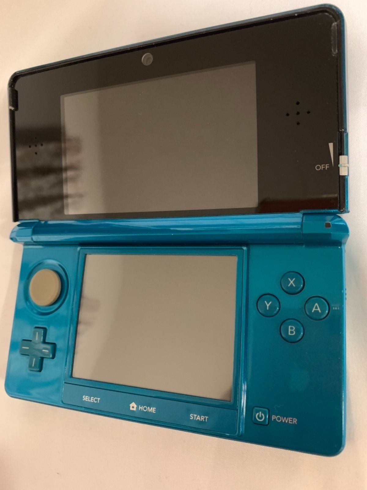 ニンテンドー 3DS　本体　動作OK箱説無し　アクアブルー ニンテンドー 3DS 本体 動作OK箱説無し アクアブルー