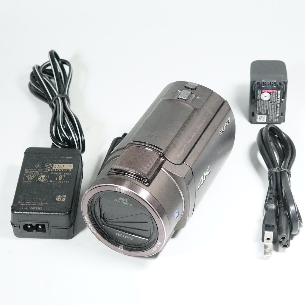 カメラ SONY ソニー FDR-AX40 ブラウン 動作OK 返金保証 /1969