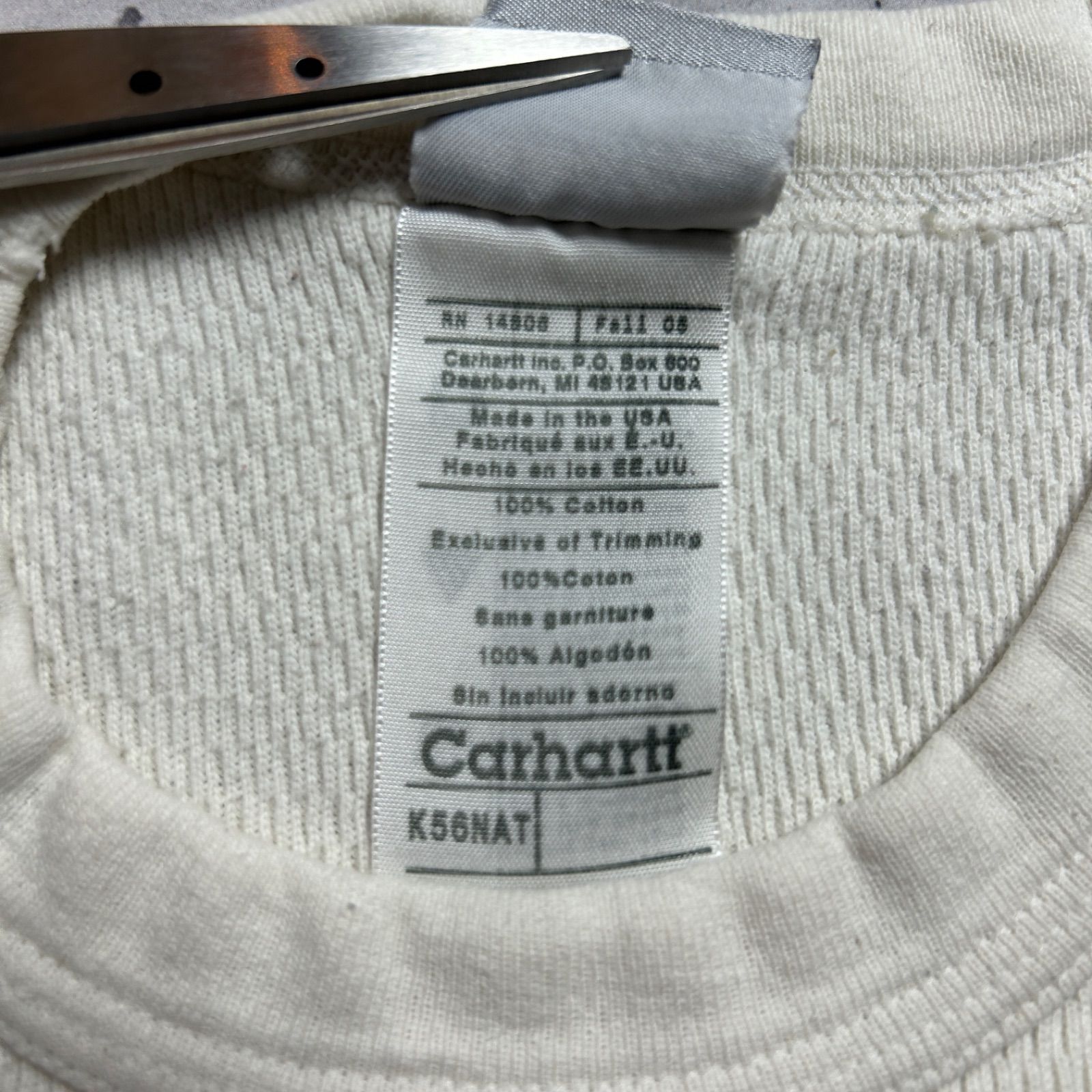 carhartt 00s サーマルカットソー USA製 古着