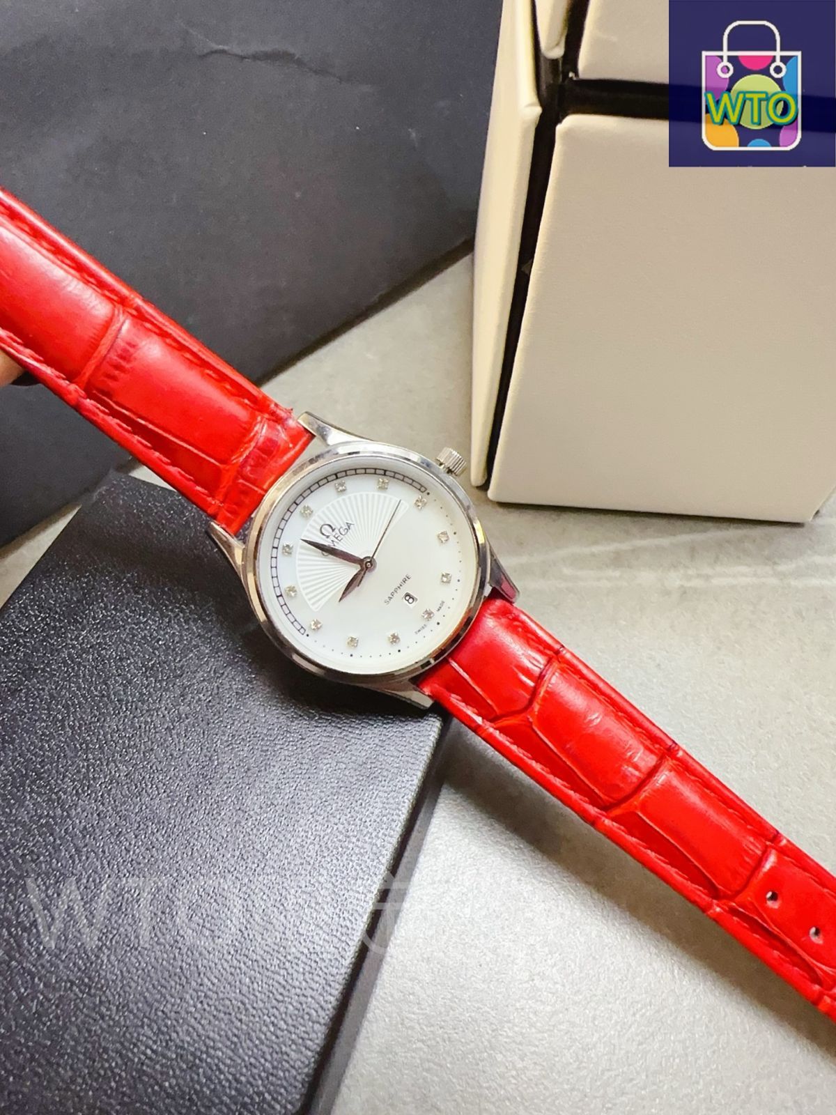 OMEGA オメガ レディース腕時計 32mm｜クオーツ×マルチカラー