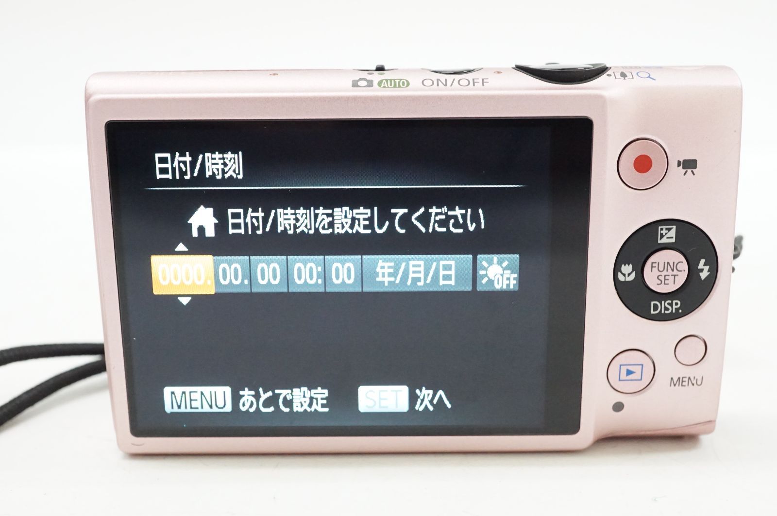 C241303)Canon キヤノン IXY220F ピンク コンデジ コンパクトデジタル 