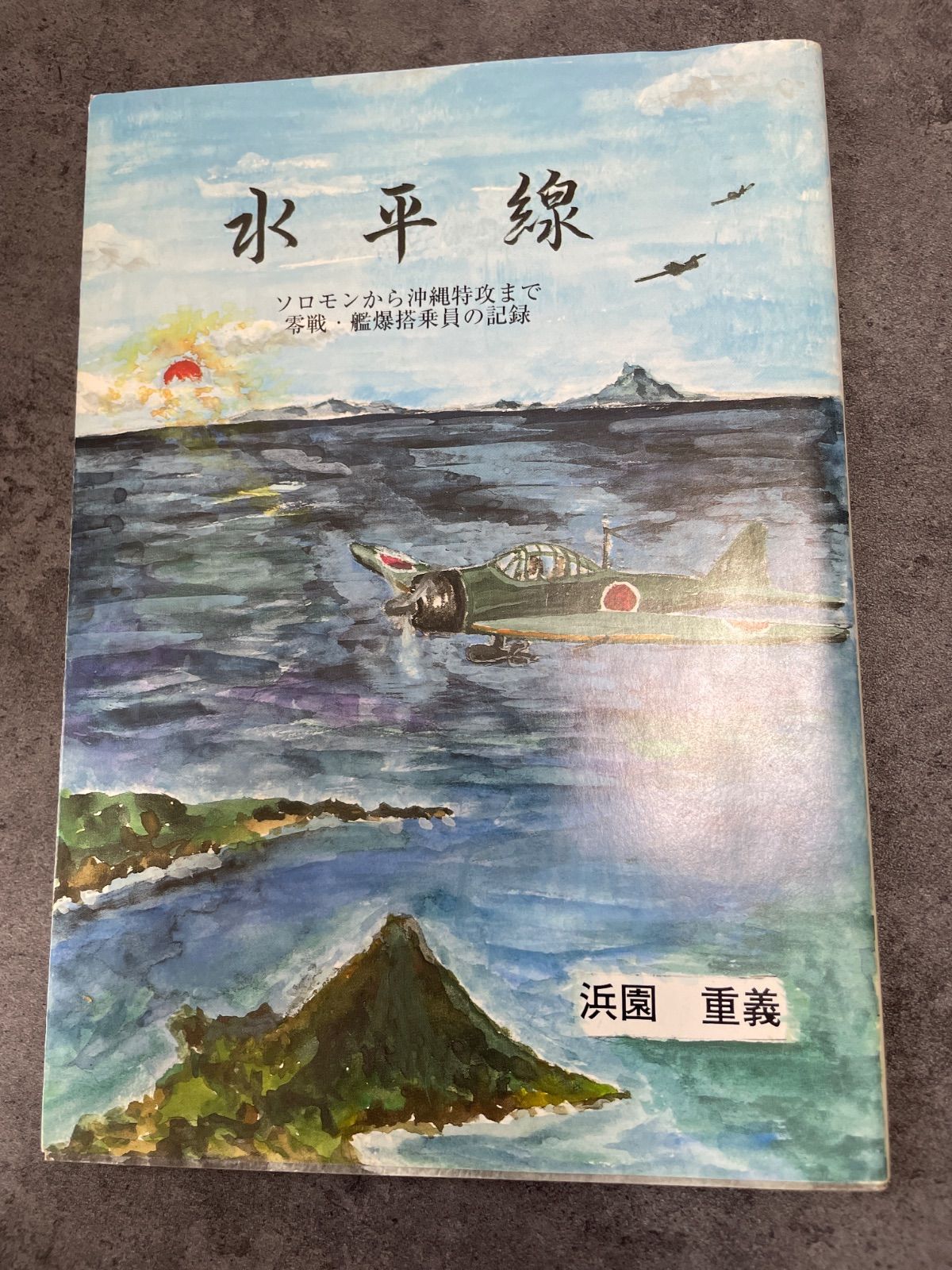 水平線ソロモンから沖縄特攻まで　零戦・艦爆搭乗員の記録　浜園重義