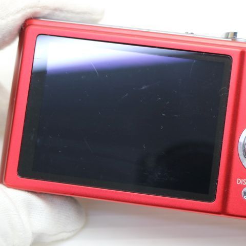 超美品 DMC-ZX3 レッド 即日発送 Panasonic LUMIX デジカメ 本体 土日