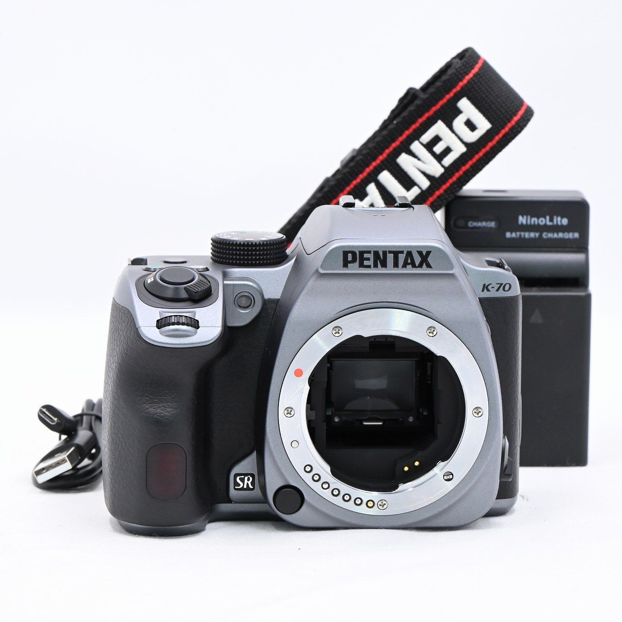 PENTAX K-70 デジタル一眼レフカメラ シルキーシルバー