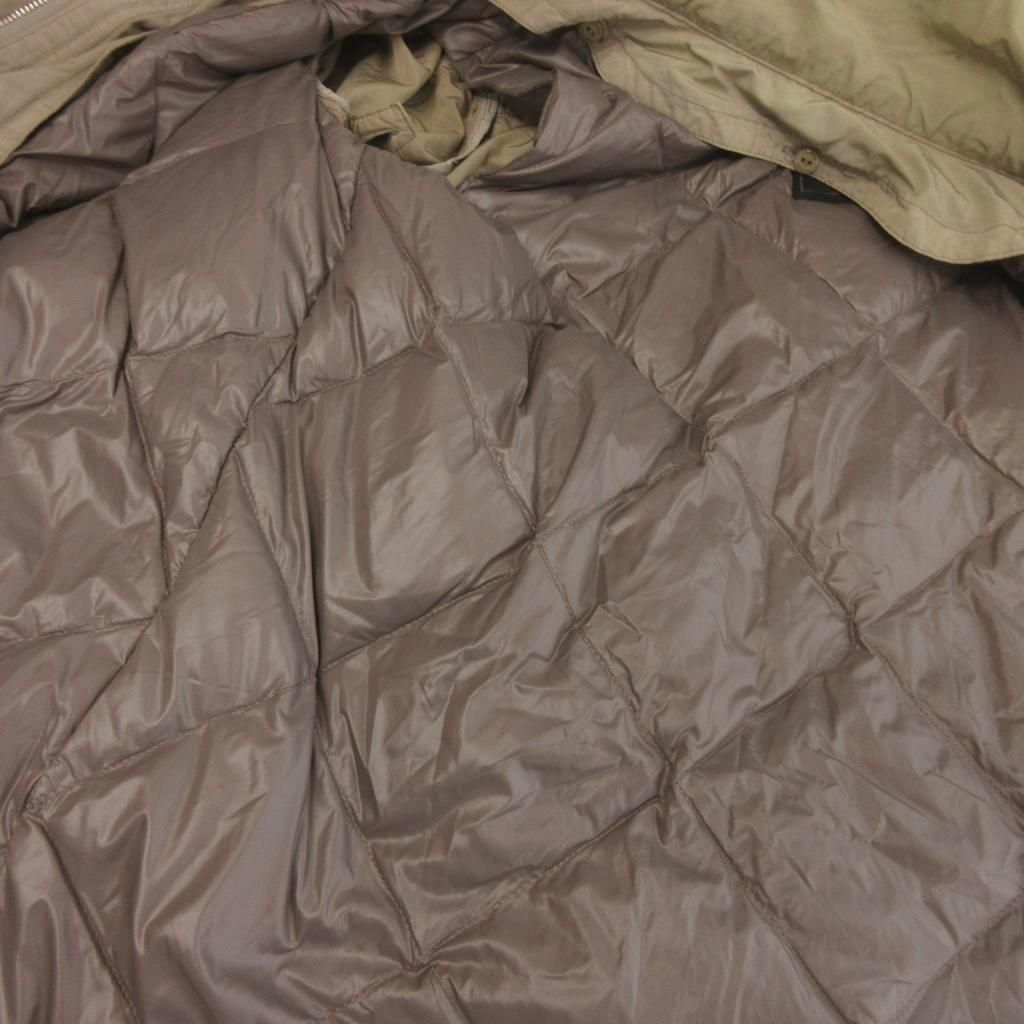 インナーダウン付き モッズコート