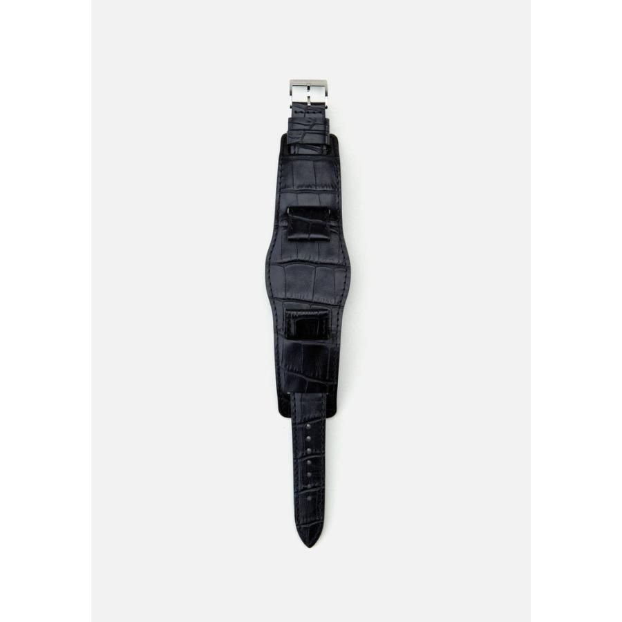 送料無料☆匿名配送☆新品】NEIGHBORHOOD LEATHER EMB WATCH BAND . CL BLACK /ネイバーフッド レザー ベルト  黒 時計 クロコ型 腕時計 - メルカリ