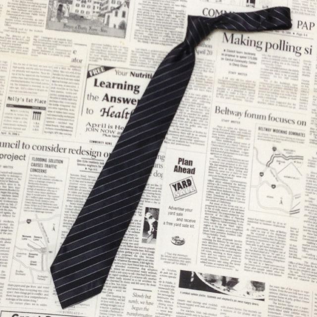 アルマーニコレツィオーニ Armani Collezioni 微光沢 ネクタイ イタリア製 シルク 斜めストライプ レジメンタル ミックス I-006938 ゆうパケット