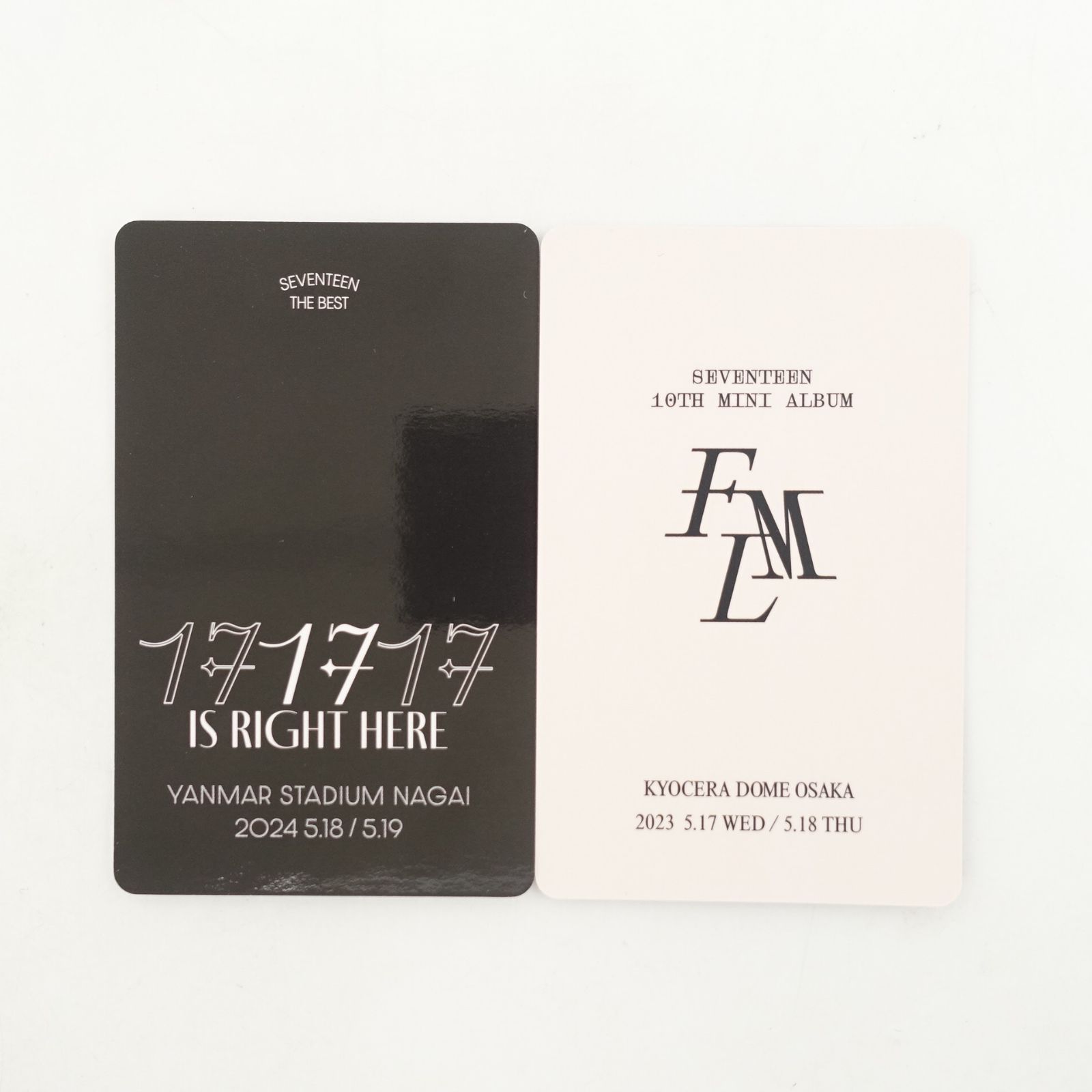 SEVENTEEN THE8 FC 会場限定トレカ　ファンクラブ　ドーム SEVENTEEN THE8 FC 会場限定トレカ ファンクラブ ドーム