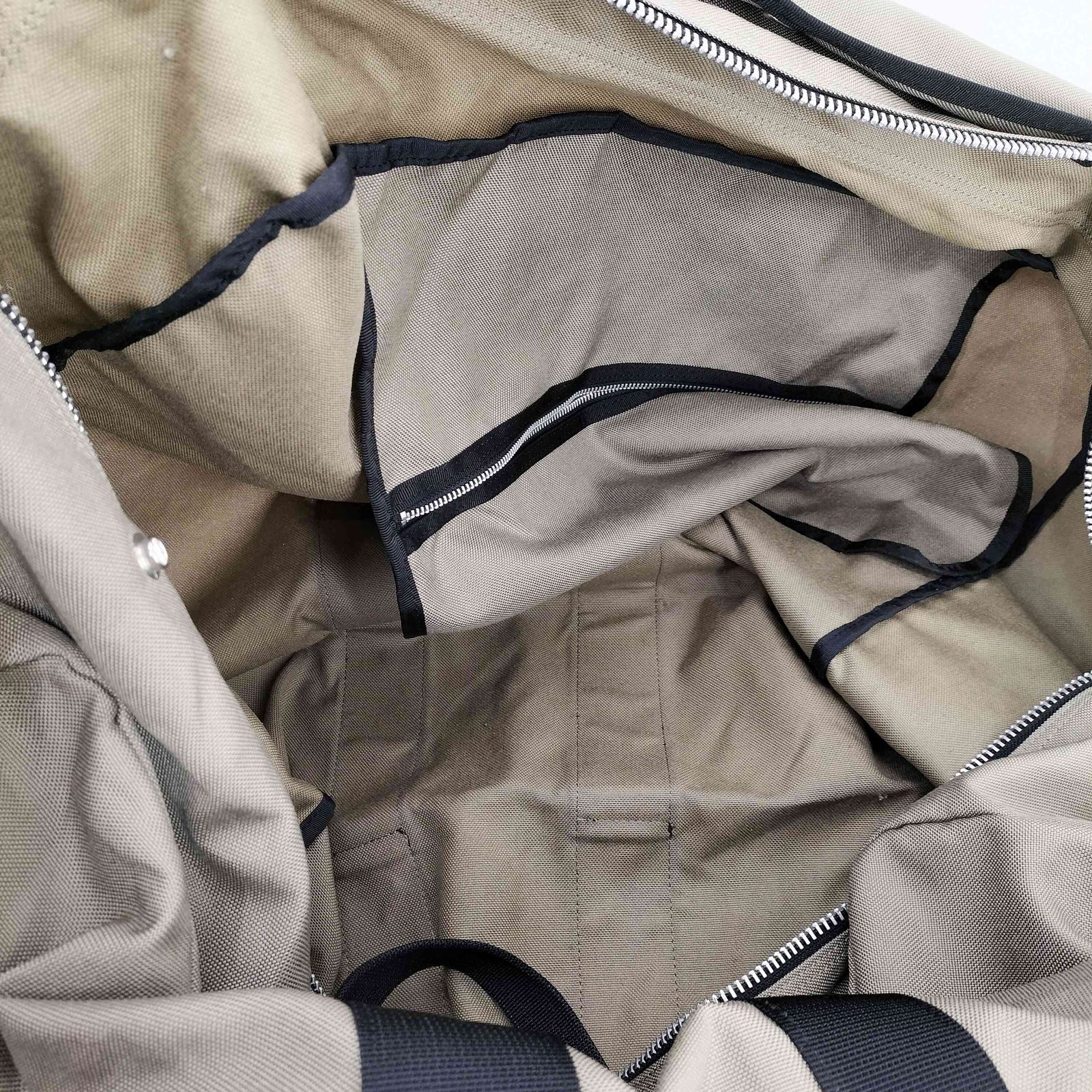 新品 コムデギャルソン COMME des GARCONS ダブルジッパーバッグ COMME