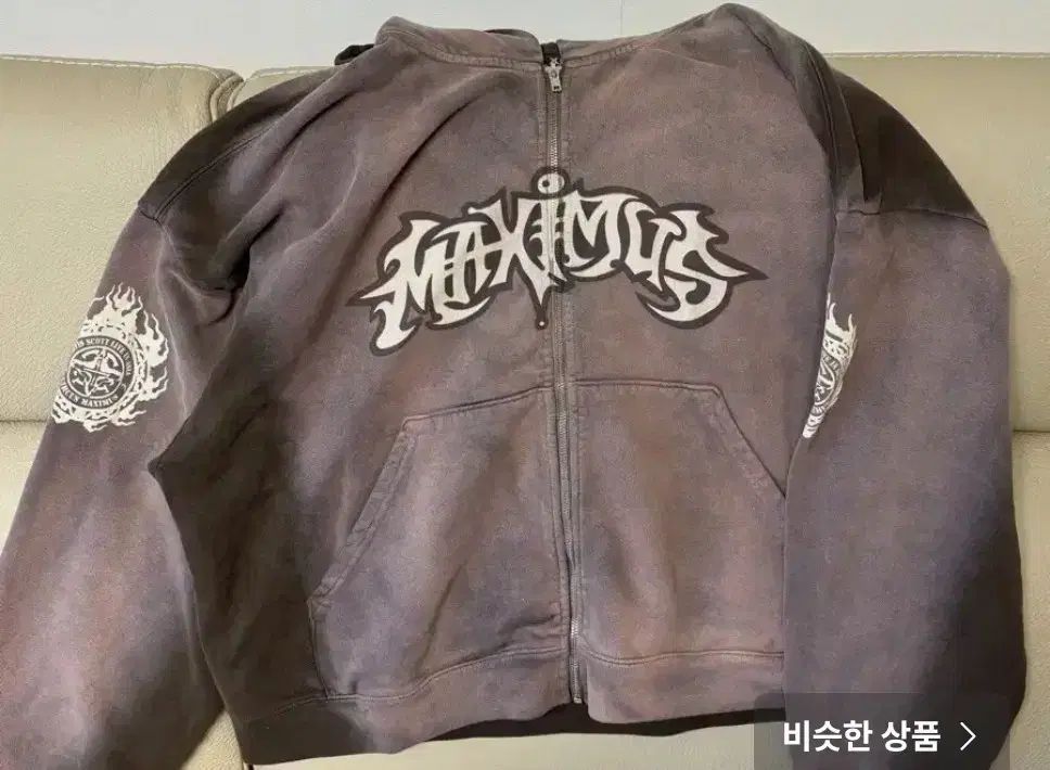 スコット WHO フード マートン フード ジップアップ XL