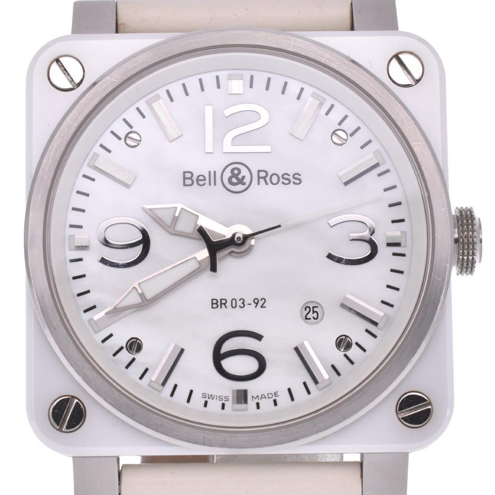 ベル＆ロス Bell＆Ross BR03-92-SC アビエーション SS/セラミック 自動