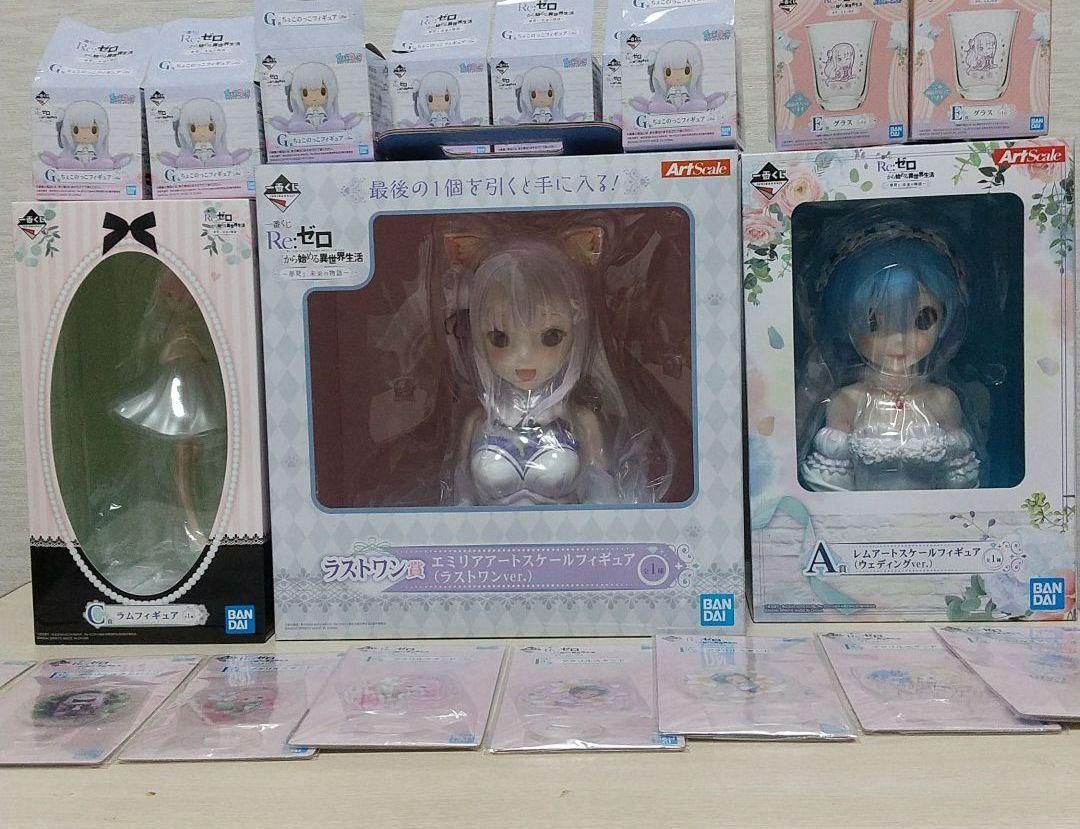 リゼロ 一番くじ～夢見る、未来の物語～ラストワン、A賞、C賞