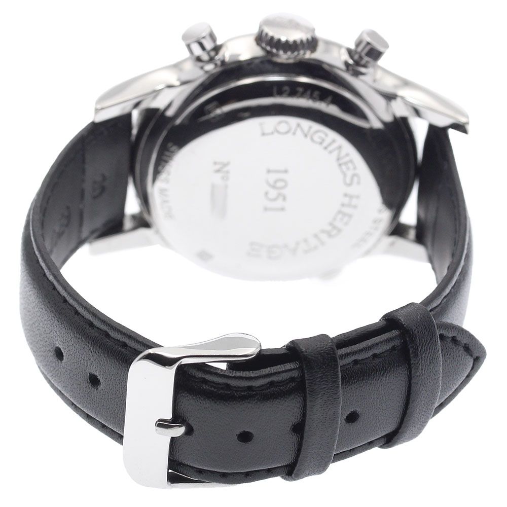 ロンジン LONGINES L2.745.4 ヘリテージ 1951 デイト クロノグラフ  