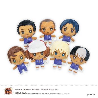 【新品・公式】新テニスの王子様 おきがえぬいぐるみミニ比嘉7体セット 公式グッズ colleize