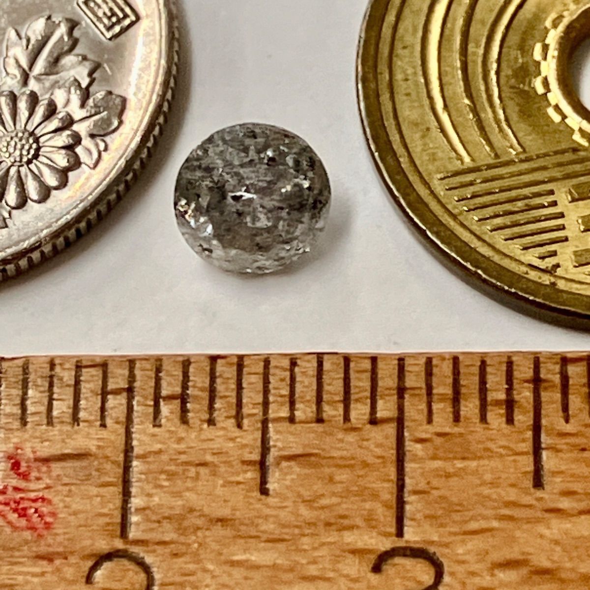 1.006ct 天然ダイヤモンド ルース 中宝ソ J I-3 Poor - メルカリ