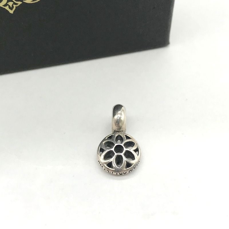 Good Art HLYWD ペンダントトップ チャーム Flower ロゴ 刻印 シルバー