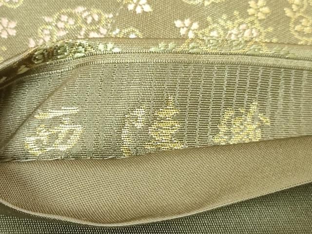 平和屋本店□極上 西陣織 陰山織物謹製 箔屋清兵衛 六通柄袋帯 鴛鴦花