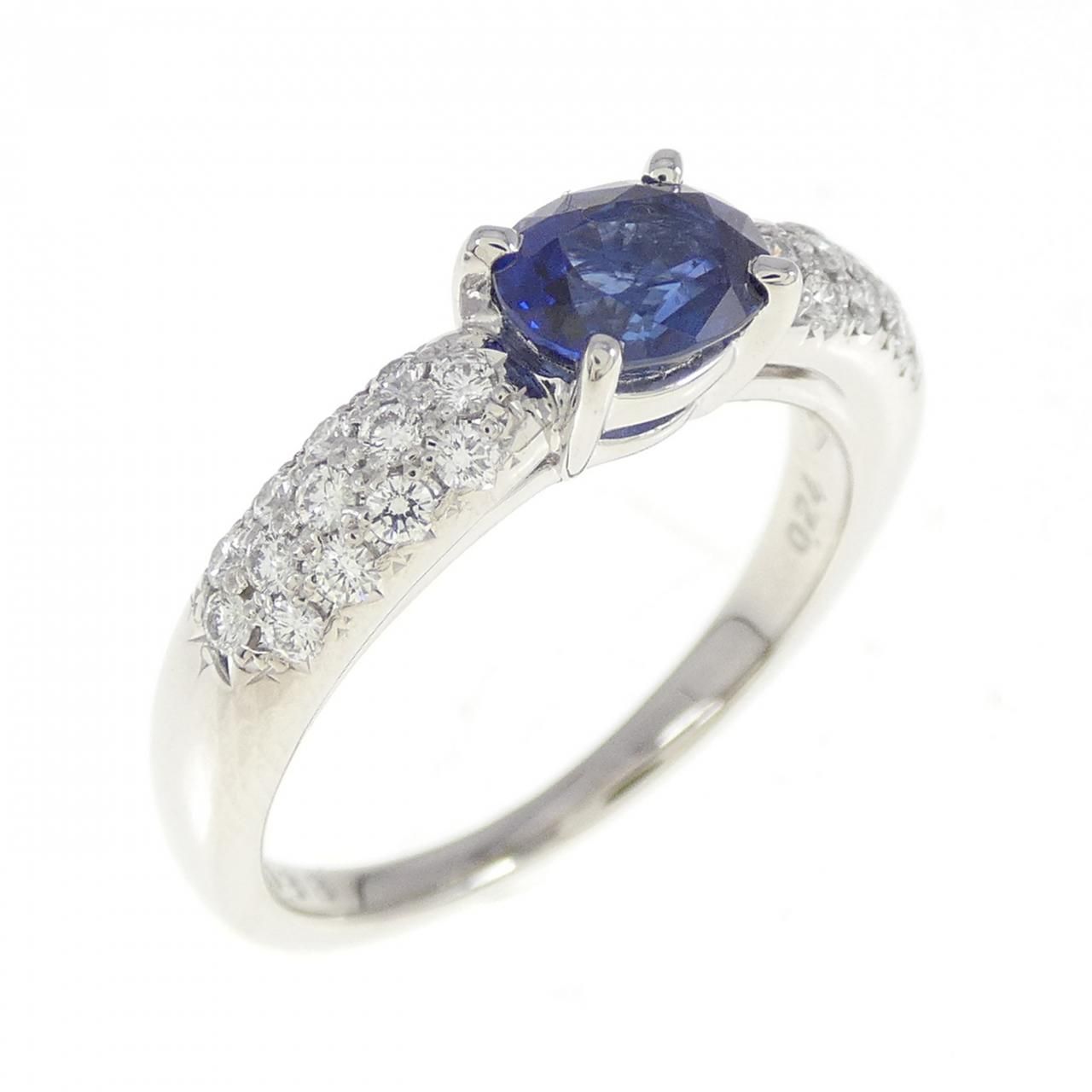 タサキ サファイヤ リング 0.88CT