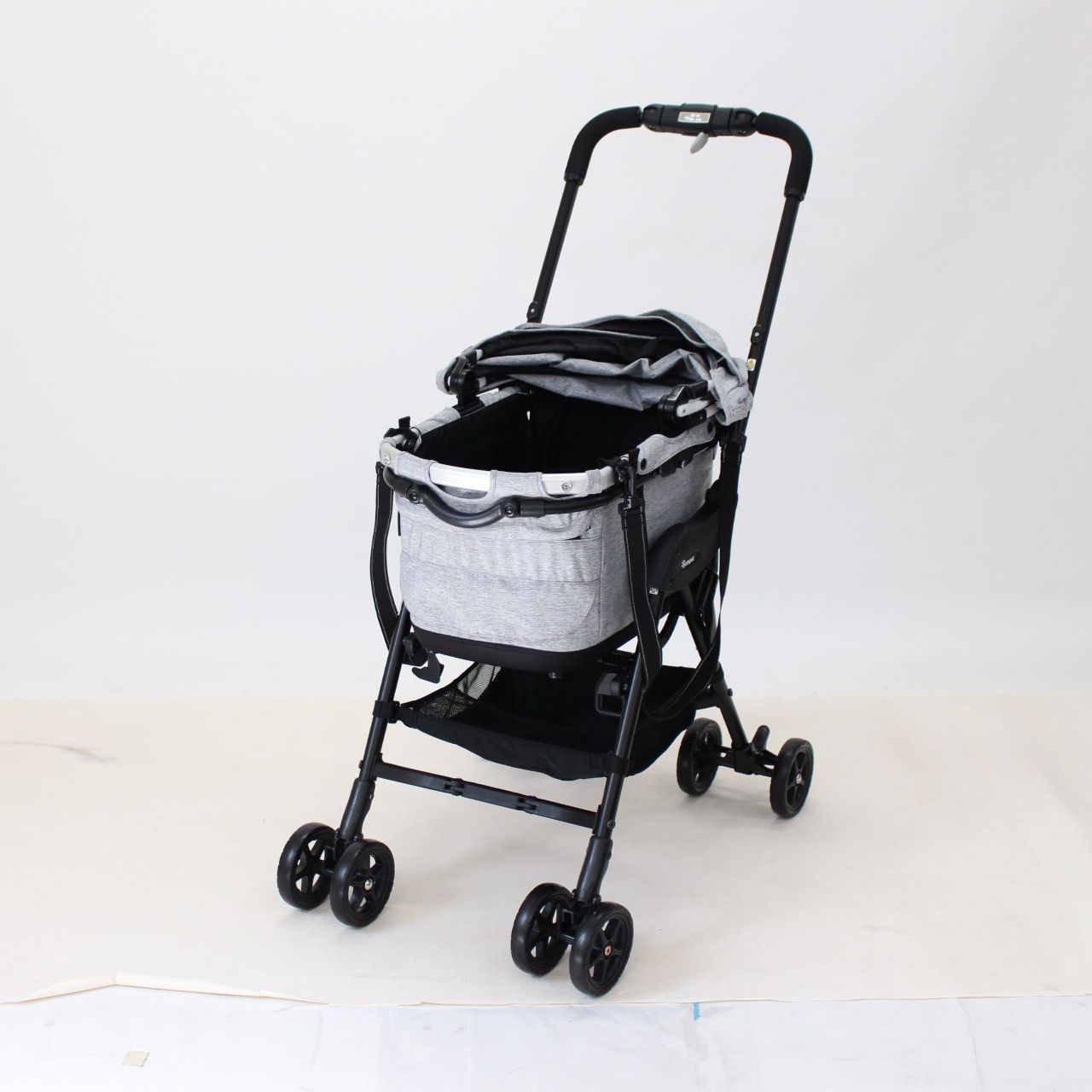 コンビ ペット用カート ミリミリ EG ライトグレー lg 良い B