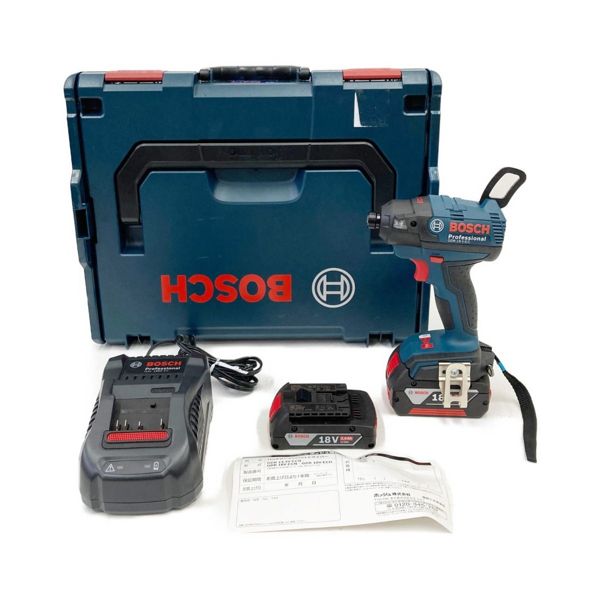 〇〇BOSCH ボッシュ コードレス インパクトドライバー GDR 18V-EC