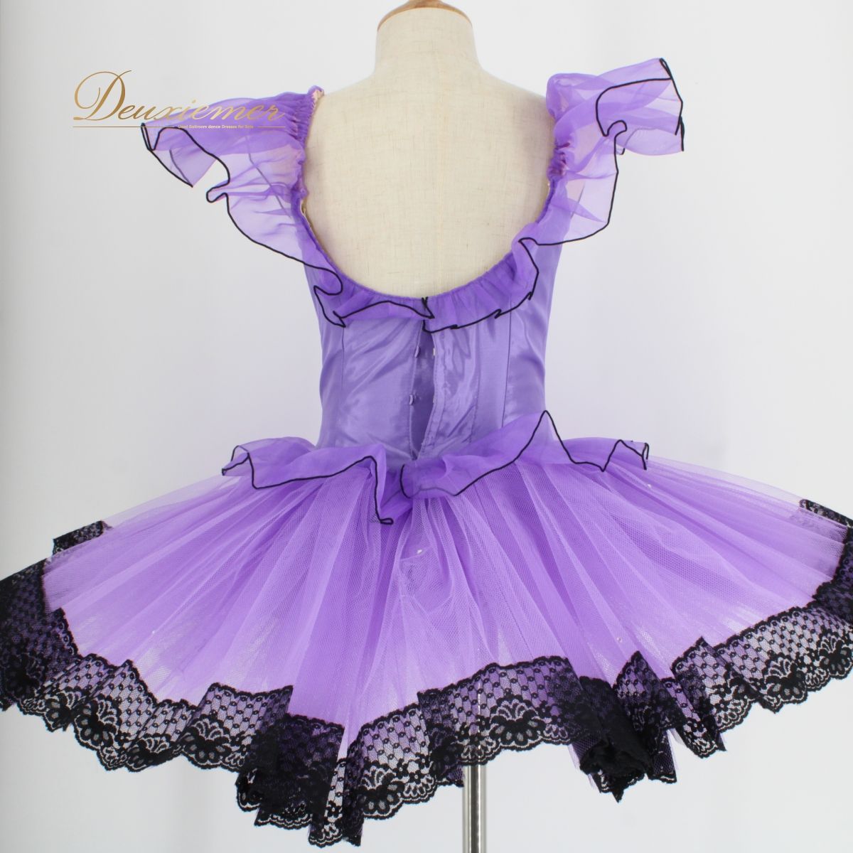 【美品】バレエ衣装　チュチュ　リラの精　紫　Chacott 150〜160 美品】バレエ衣装 チュチュ リラの精 紫 Chacott 150〜160