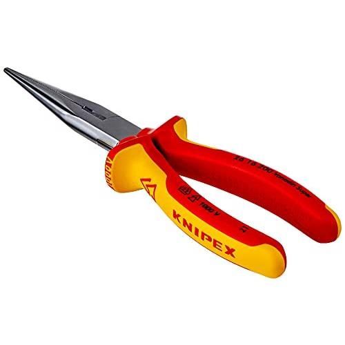 直爪 KNIPEX(クニペックス) 絶縁1000Vロングラジオペンチ 200mm